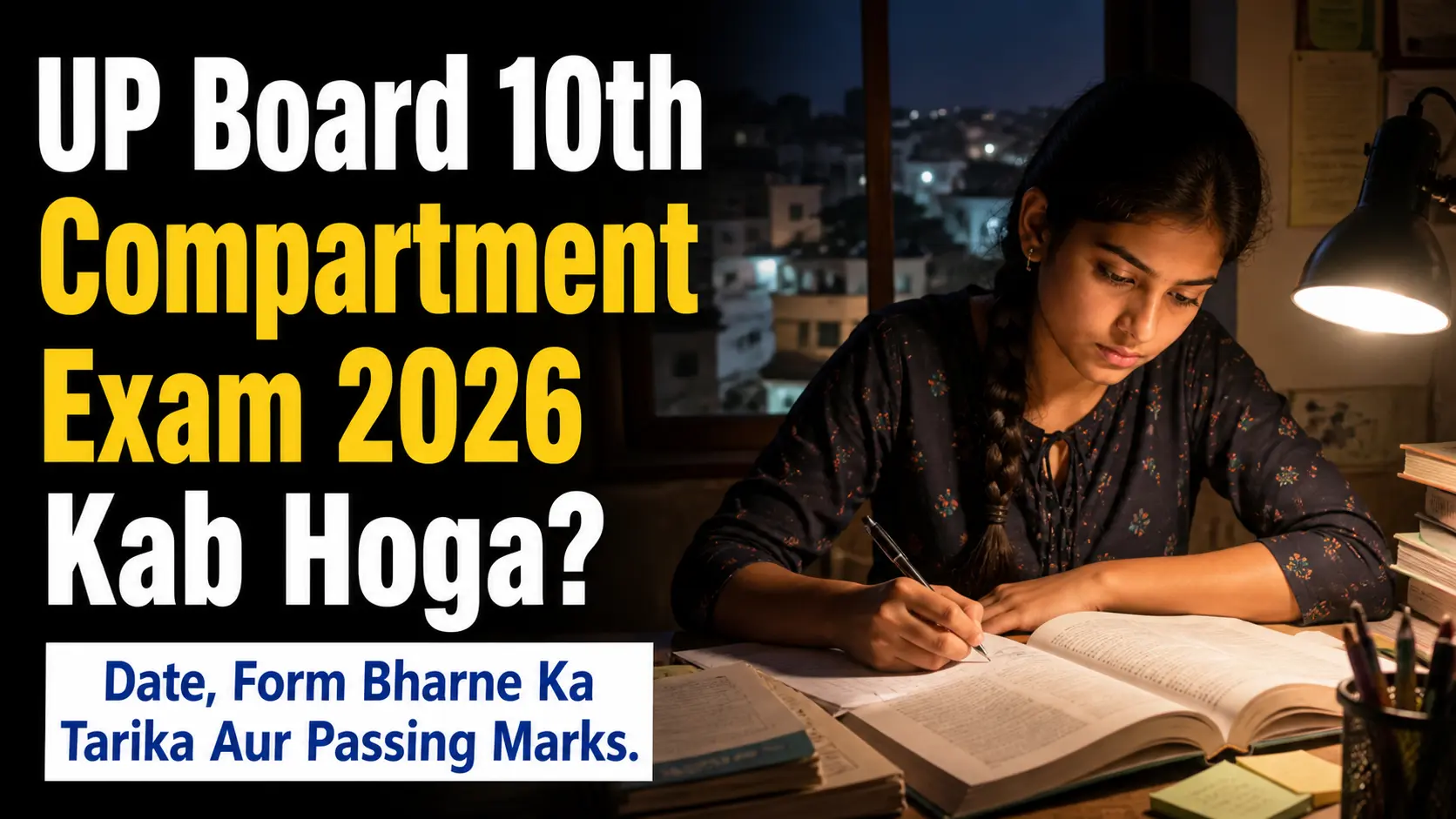 UP Board 10th Compartment Exam 2026 Kab Hoga? Date, Form Bharne Ka Tarika Aur Passing Marks